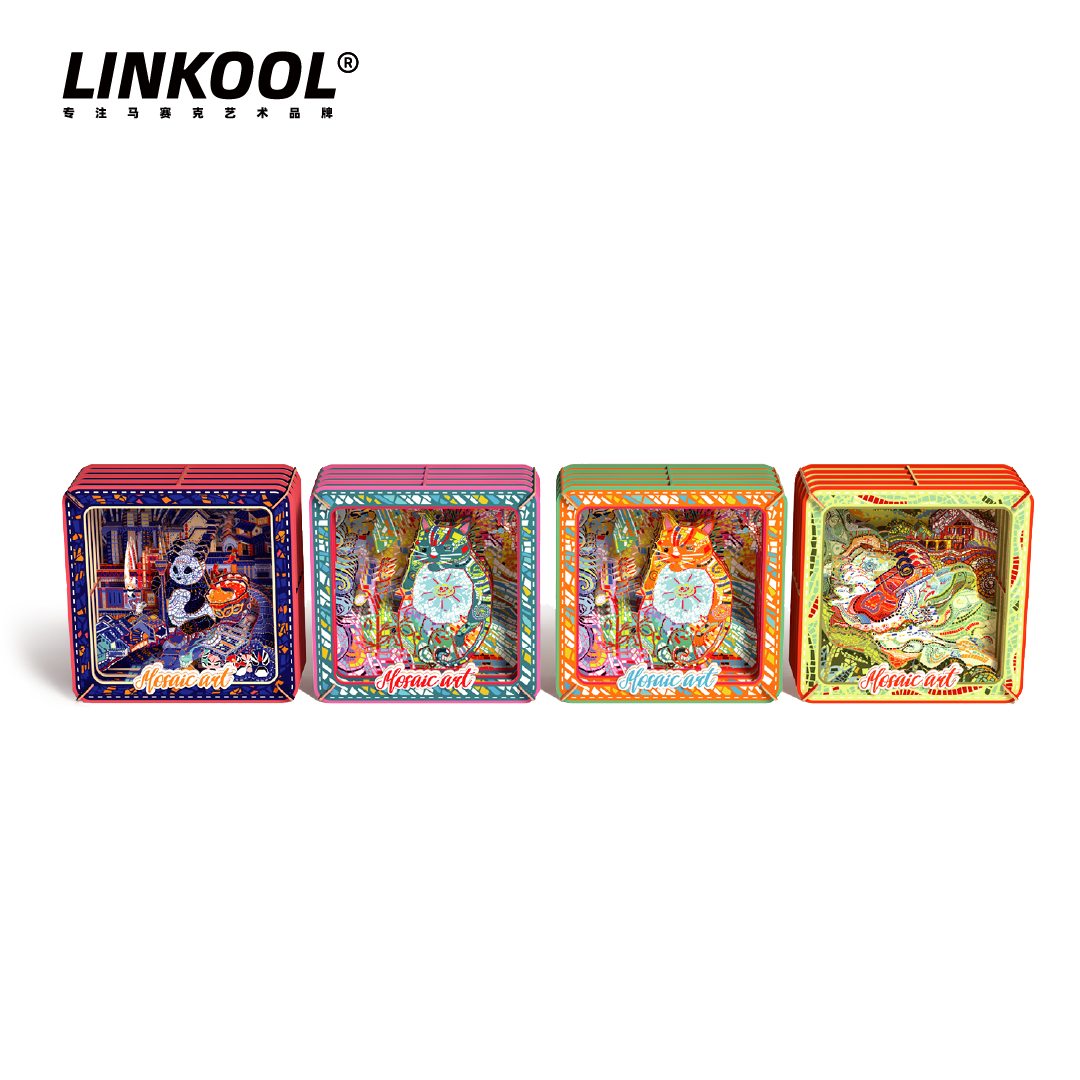 LINKOOL 川美马赛克立体装饰画